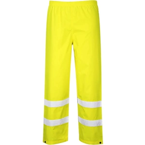 300D Oxford Weave Industry Oxford Weave 300D Class 1 Hi Vis Trousers Yellow Large 34