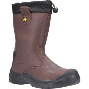 Amblers Safety Fs245 Antistatic Safety Rigger Boot Brown Size 11