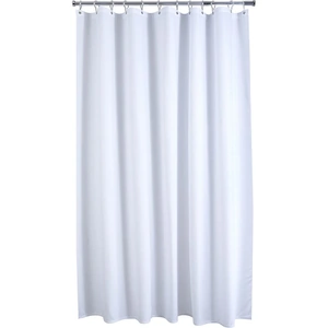 Aqualona Waffle White Shower Curtain