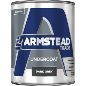 Armstead Trade Undercoat Paint Dark Grey 1L