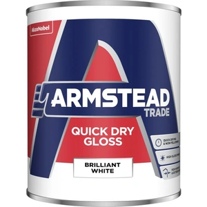Armstead Trade Quick Dry Gloss Paint Brilliant White 1L