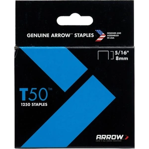 Arrow T50 Staples 8mm Pack of 1250