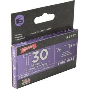 Arrow T30 Staples 6mm Pack of 1000