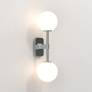 Astro Lighting Tacoma Twin Bathroom 2 Light Wall Lamp Polished Chrome IP44, G9 (Shade Not Included)