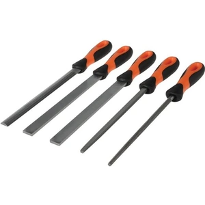 View product details for the Bahco 200mm (8in) Engineering Mixed Cut File Set, 5 Piece