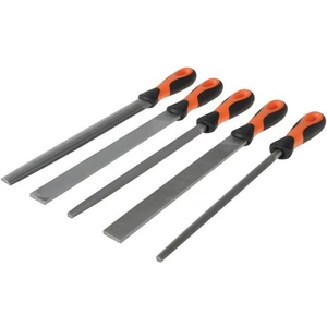 View product details for the Bahco 250mm (10in) Engineering Mixed Cut File Set, 5 Piece