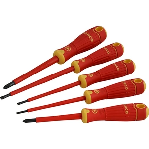 Bahco BAHCOFIT Insulated Scewdriver Set, 5 Piece SL/PH