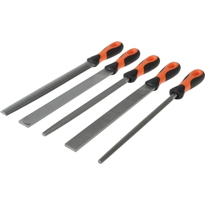 Bahco 250mm (10in) Mixed Cut File Set, 5 Piece