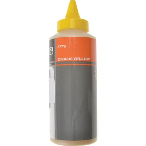 View product details for the Bahco Chalk Line Powder Refill Yellow 227g