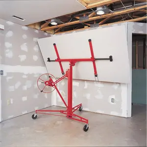 Bathroom Deco 16 Ft Rolling Drywall Lifter Panel Hoist