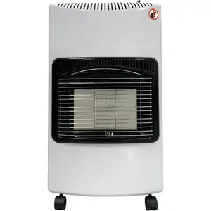 Bathroom Deco Ceramic Gas Heater with Wheels for Indoor and Outdoor