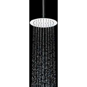 Bathstore Piano 200mm Round Shower Head (with long wall arm)
