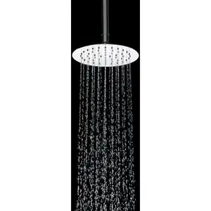 Bathstore Piano 200mm Round Shower Head (with long angled wall arm)