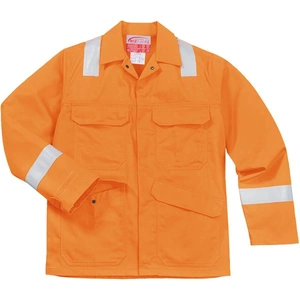 Bizflame Biz Flame Mens Flame Resistant Jacket Orange M