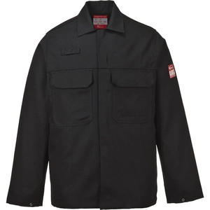 Bizweld Biz Weld Mens Flame Resistant Jacket Black 2XL