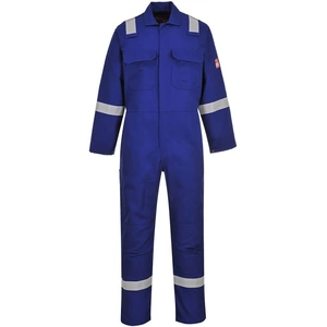 Bizweld Biz Weld Mens Iona Flame Resistant Coverall Royal Blue M 32