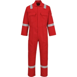 Bizweld Biz Weld Mens Iona Flame Resistant Coverall Red L 32