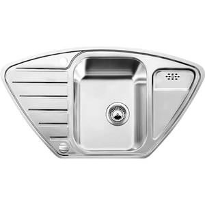 View product details for the BLANCO LANTOS 9 E-IF Stainless Steel Kitchen Sink Right Hand Bowl BL450886 - BL450886