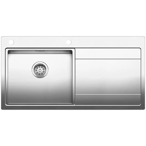 View product details for the BLANCO DIVON II 5 S-IF Stainless Steel Kitchen Sink Left Hand Bowl acc. stainless steel BL467018 - BL467018