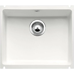 View product details for the Blanco SUBLINE 500-U Ceramic Kitchen Sink Crystal White Glossy BL467601 - BL467601