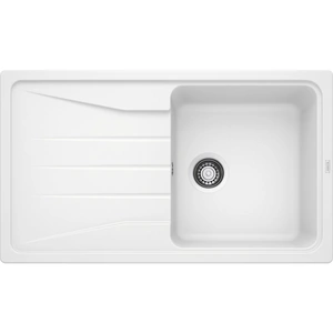 View product details for the BLANCO Kitchen Sink Sona 5 S Silgranit® Puradur® Reversible - White - BL467775