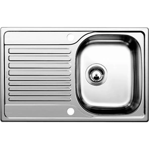 View product details for the BLANCO TIPO 45 S Compact Stainless Steel Kitchen Sink Reversible BL467949 - BL467949