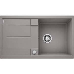 View product details for the BLANCO Kitchen Sink Metra 5 S Silgranit® Puradur® - Alu Metallic - BL468059