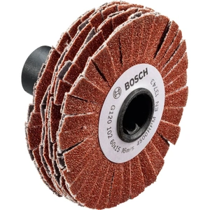 Bosch Home and Garden Bosch SW Lamella Abrasive Flap Wheel for PRR 250 ES 60mm 15mm 80g