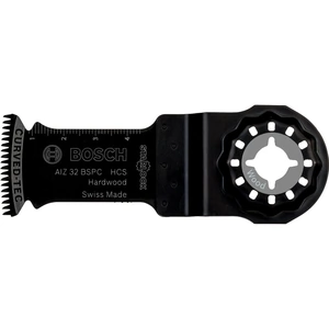 Bosch Professional Bosch AIZ 32 BSPC Hard Wood HCS Starlock Oscillating Multi Tool Plunge Saw Blade 32mm Pack of 5