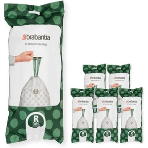 Brabantia PerfectFit Bags (Code R) 36L - 120 Bags - White