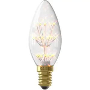 Calex LED Pearl Candle B35 E14 70 Lumen Warm White Decorative Light Bulb