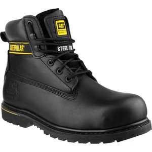 Caterpillar Mens Holton Safety Boots Black Size 6