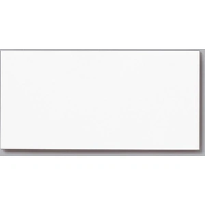 Ceramica Impex Metro Flat Gloss White Ceramic Wall Tile 100 X 200mm - Pack of 50 - FW1020G