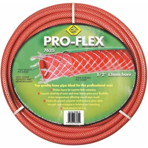 CK Tools CK Pro Flex Garden Hose Pipe 1/2 / 12.5mm 15m Red