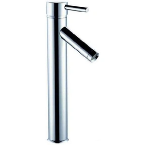 Stainless Chrome Tall Single Lever Mixer Tap Silver ClickBasin Tall Tap 1001A