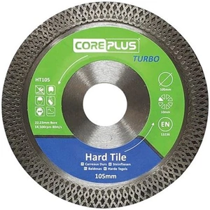 CorePlus HT105 Hard Tile Turbo Diamond Blade 105mm