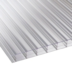 Corotherm 16mm Clear Triplewall Polycarbonate Sheet - 2000mm x 2100mm Translucent 76165
