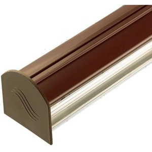 Corotherm 3m Brown Glazing Bar Cap and Base with End Cap BJOP