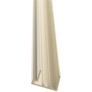 Corotherm 25mm PVC Roof Sheet End Cap White 2100mm BRBP