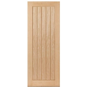 Cotswold Oak Cottage Unfinished Door - 1981 x 457 X 35mm (78in x 18in)