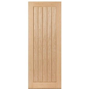 Cotswold Oak Cottage Unfinished Door - 1981 X 686 X 35mm (78in x 27in)