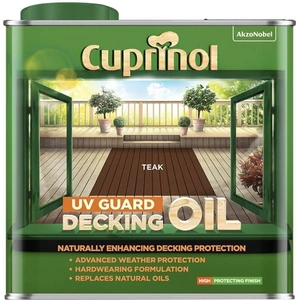 Cuprinol UV Guard Decking Oil Teak - 2.5L