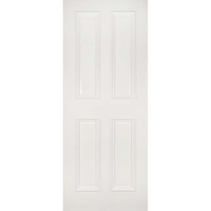 Deanta Rochester White Primed Internal FD30 Fire Door - 1981mm x 610mm (78 inch x 24 inch) 45ROCHF/DWHP610