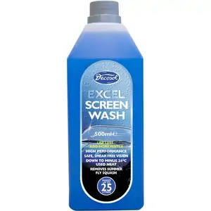 Decosol Excel Concentrated Screen Wash 0.5l