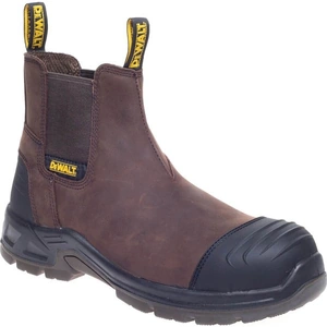 DeWalt Grafton Waxy Safety Dealer Boots Brown Size 8
