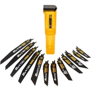 View product details for the DEWALT DT2441L 2X Life Reciprocating Saw Blade Set, 12 Piece