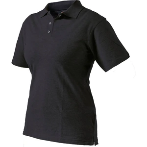 Dickies Ladies Polo Shirt Black Size 12 - 14
