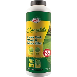 DOFF Complete Lawn Feed, Weed & Moss Killer 1kg