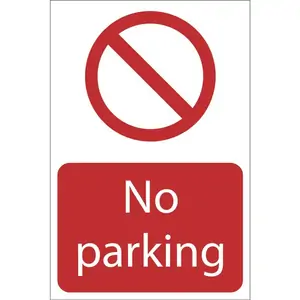 Draper No Parking Sign