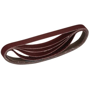Draper Cloth Sanding Belt, 10 x 330mm, Assorted Grit (Pack of 5)